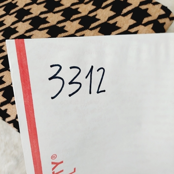 Talbots Black & Brown V-Neck Poncho Sweater 3312 - Picture 6 of 6